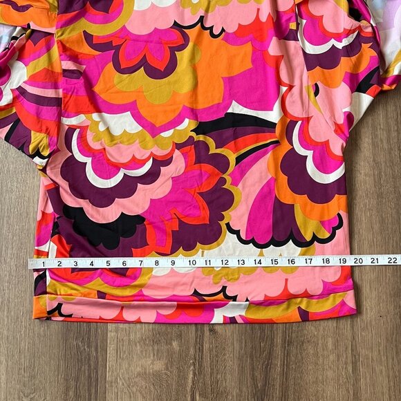 NEW Trina Turk Fan Faire Swim Tunic Dress Sz M - Picture 11 of 14